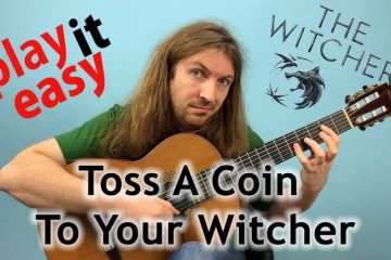 OST Witcher - Toss A Coin To Your Witcher fingerstyle tabs