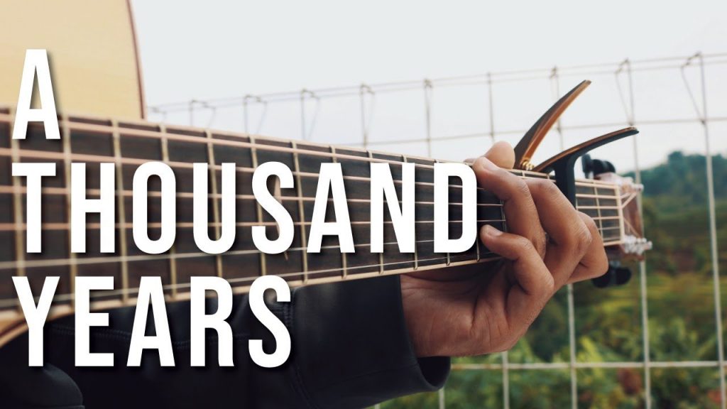 a thousand year guitar chords