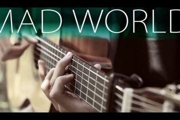 Gary Jules - Mad World fingerstyle tabs
