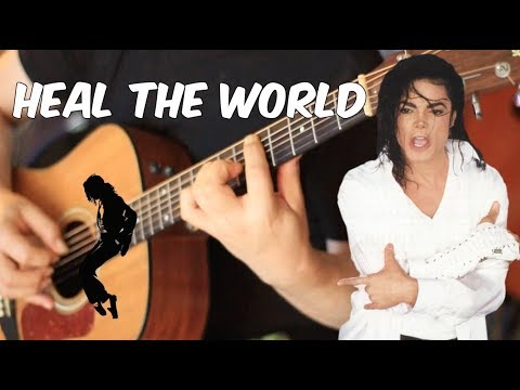 heal the world guitar chords