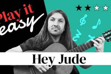 The Beatles - Hey Jude fingerstyle tabs