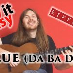 Eiffel 65 – Blue (Da Ba Dee) fingerstyle tabs