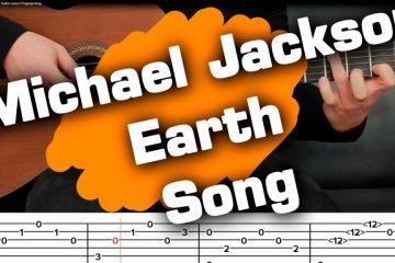 Michael Jackson - Earth Song fingerstyle tabs