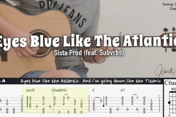 Sista Prod (ft. Subvrbs) – Eyes Blue Like The Atlantic fingerstyle tabs