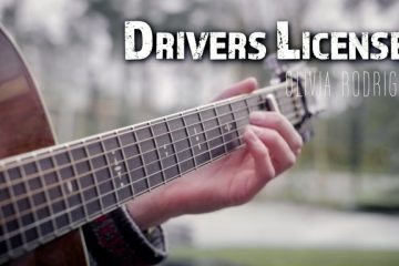 Olivia Rodrigo  – Drivers License fingerstyle tabs (Peter John)