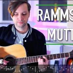 Rammstein – Mutter fingerstyle tabs