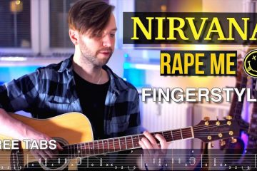 Nirvana – Rape Me fingerstyle tabs