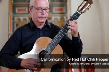 Red Hot Chili Peppers – Californication fingerstyle tabs (Soren Madsen)