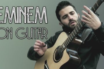 Eminem – Without Me fingerstyle tabs (Luca Stricagnoli)