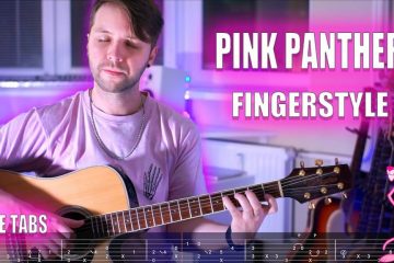 OST Pink Pantera fingerstyle tabs