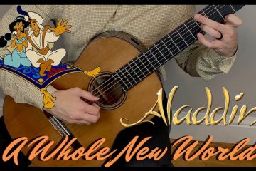 OST Aladdin – A Whole New World fingerstyle tabs