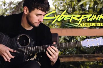 OST Cyberpunk: Edgerunners – I Really Want to Stay at Your House fingerstyle tabs (Eddie van der Meer)